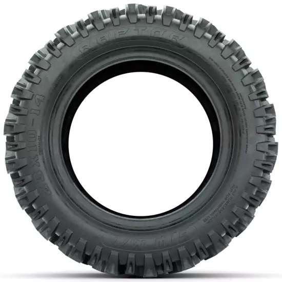 (1) Golf Cart 23x10-14 GTW Raptor Mud Tire for Lifted Carts