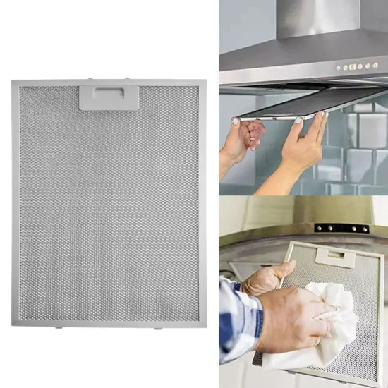 Cooker Hood Filters Metal Mesh Extractor Vent Filter 400 X 275 X 9mm Parts New