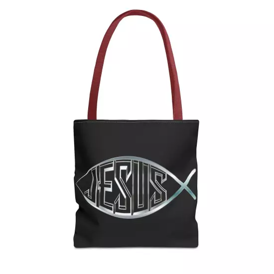 Tote Bag (AOP) - Jesus Fish