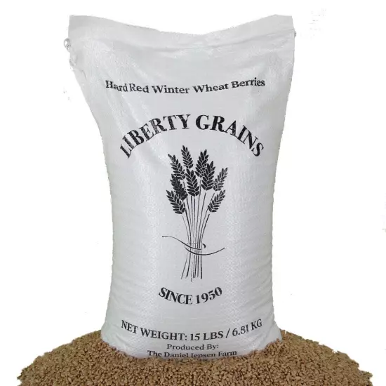 Hard Red Winter Wheat Berries - Family Farm, Single Source, small to bulk size