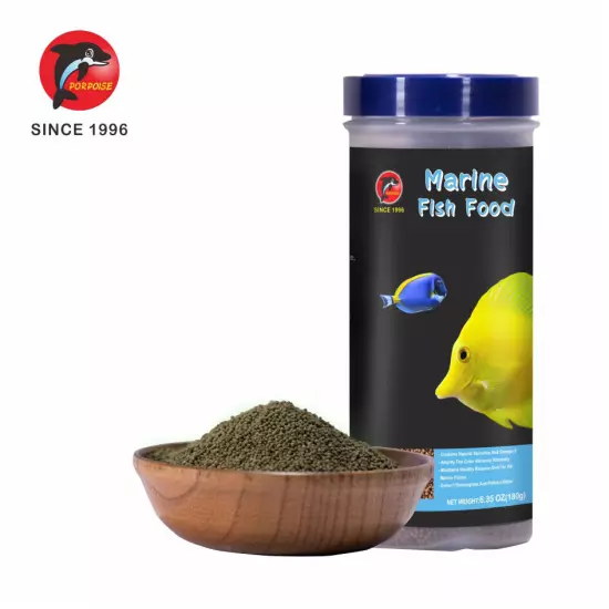 Porpoise Marine Fish Food 180gm (6.53 oz) Pellets