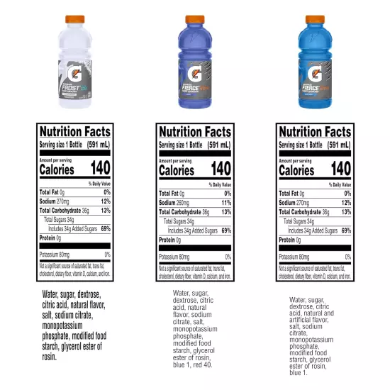 Original Thirst Quencher Fierce Variety Pack, 20 Oz, Pack of 12