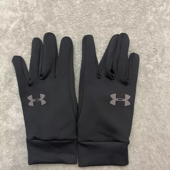 Under Armour Men's Storm Liner Touch-Screen Gloves, Black, L