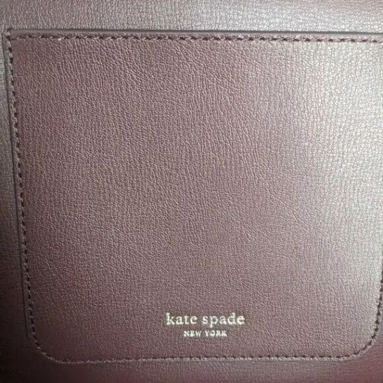 NWOT KATE SPADE Backpack Womens Oxblood Medium Flap