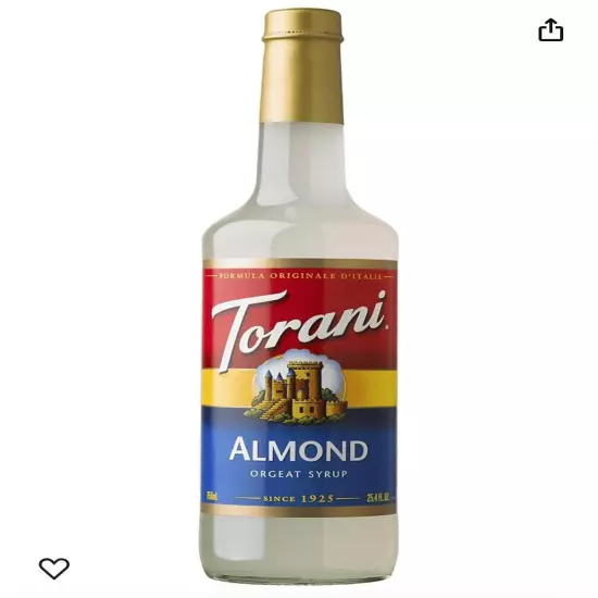 Torani 750 mL Flavoring Syrup 25.4 oz (select flavor below)