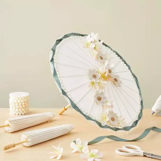 30/40/50PCS Parasol Umbrellas Wedding Photo Cosplay Prop Bridal Baby Party Craft