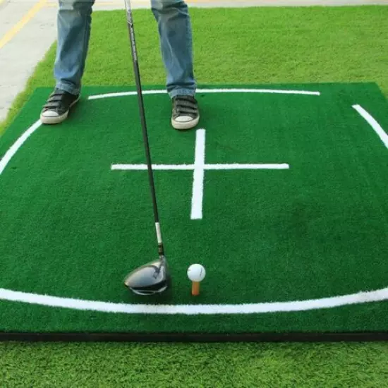 PGM Golf Course Hitting Mats Driving Range Practice Matt----4.92FT X 4.92FT,