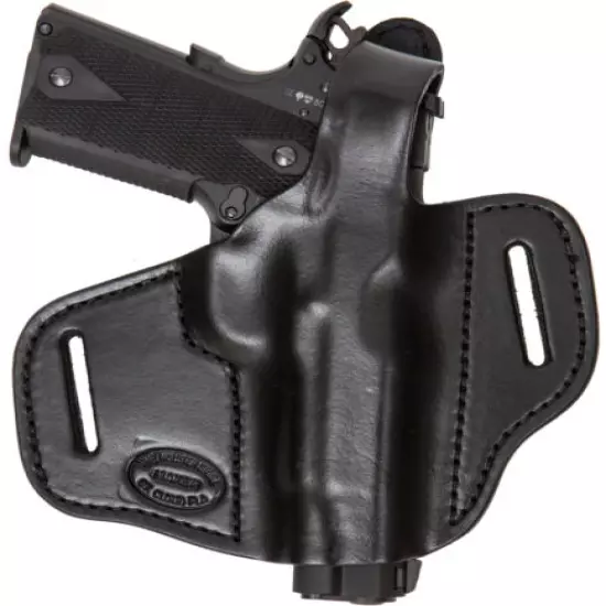 On Duty Conceal RH LH OWB Leather Gun Holster For Walther P22