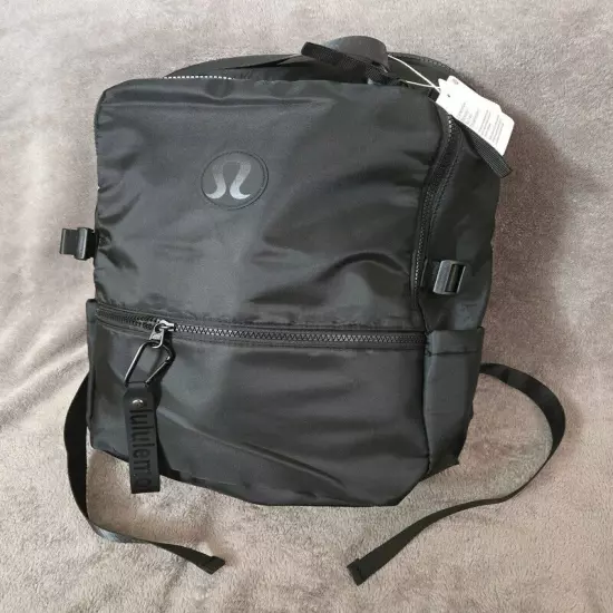 Lululemon New Crew City Adventurer Backpack II Black 22L - Brand New - Free Ship