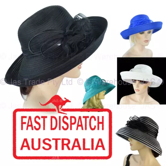 Melbourne Cup Spring Race Carnival Derby Day Evening Wedding Church Event Hat