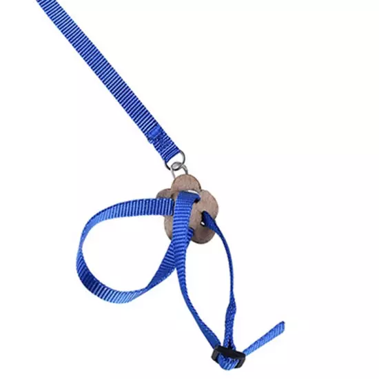 Parrot Bird Harness Leash Adjustable Training Rope Flying Traction Straps Band.