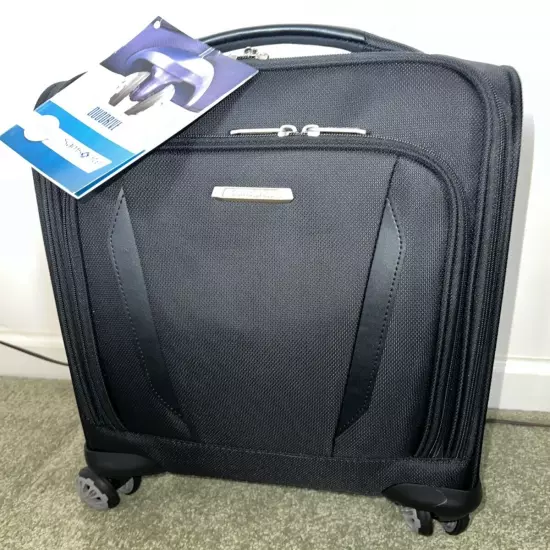 SAMSONITE Duodrive 105253-1041 Black 2.9 lb 14 in Laptop MD Carry-on NWT