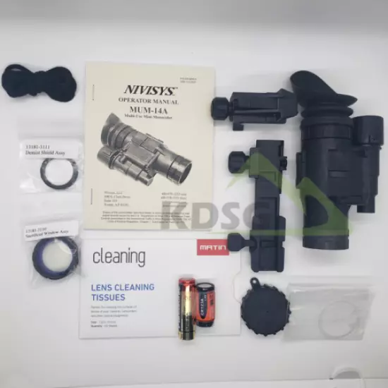 KDSG MUM-14A Night Vision Monocular Complete Kit NO TUBE. Bring your own IIT. 