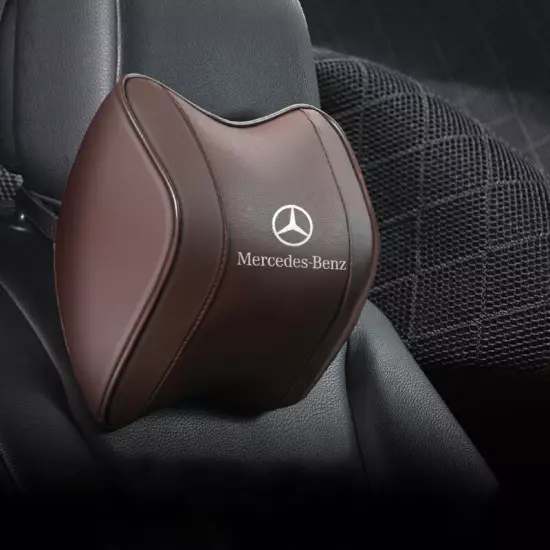 Mercedes car seat headrest Memory foam waist pillow auto parts