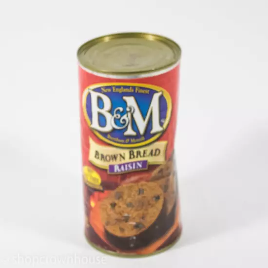 3 B&M RAISIN Brown Bread 16oz can Ready to Serve Fat Free 07/25/2025