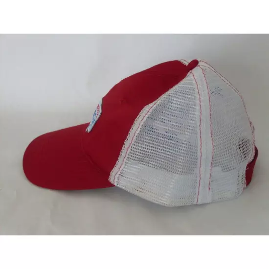 Red White & Barbecue Strapback Mesh Employee Hat