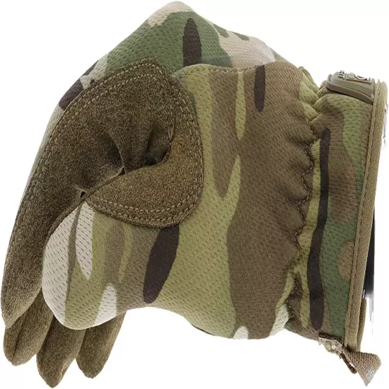 : Fastfit Tactical Gloves with Elastic Cuff for Secure Fit, Work G