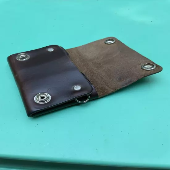 Colsen Keane Handmade Leather Biker Trucker Wallet - Used