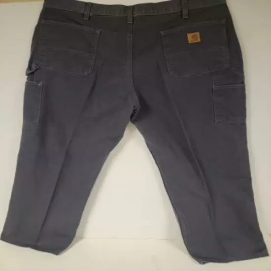 Carhartt Hunting work wear Pants Ex Cond Dungaree Fit blue grey color 40 x 30