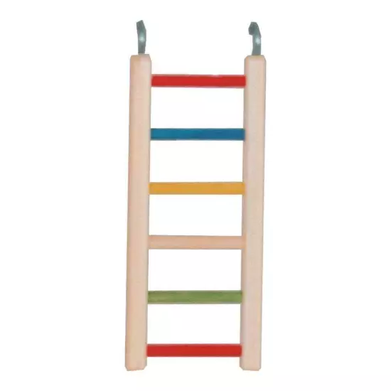 Cockatiel Ladder - 12" Long Parrot Ladder, Bird Cage Ladder, Bird Climbing Toy