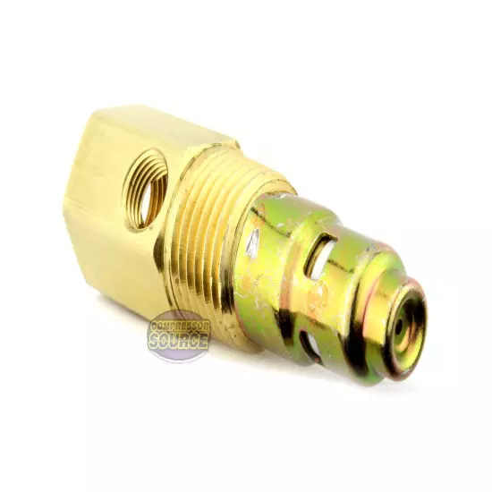 3/8" Female x 1/2" Male NPT Brass Air Compressor In Tank Check Valve USA