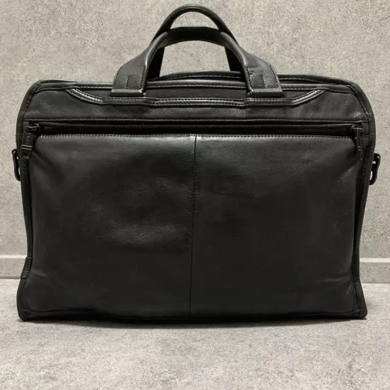 Tumi Business Bag 2Way Black Alpha 2 Organizer Leather