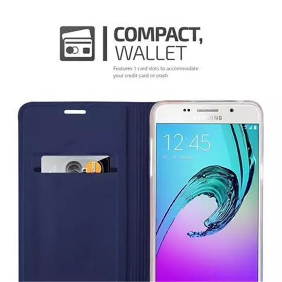 Case for Samsung Galaxy A3 2016 Phone Cover Protection Stand Wallet Magnetic