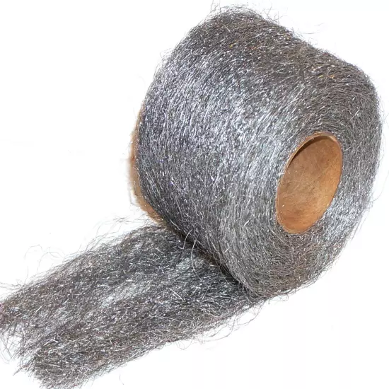 Stainless Steel 434 Wool Roll 1 lb Reel - Coarse