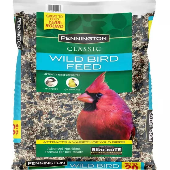 10/20/40 lb.Bag Pennington Classic Wild Bird Feed and Seed