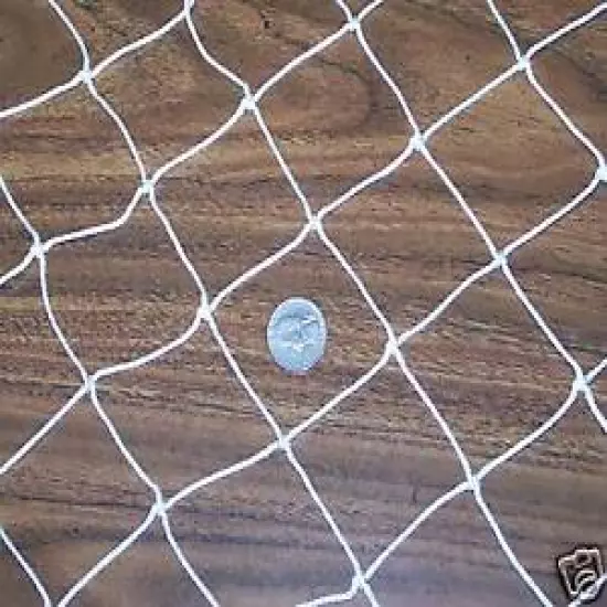  100' X 8' Baseball Softball Impact High School College Netting 2" Nylon #24 