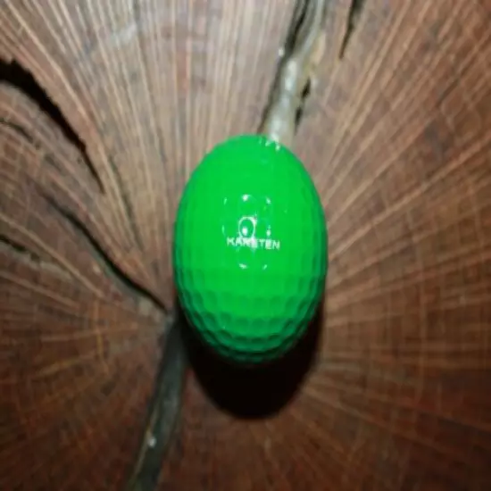 VINTAGE SOLID GREEN PING GOLF BALL MUST SEE !!!! SUPER RARE!!!