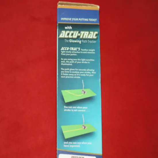 Accu-Technologies Accu-Trac Golf Putting Trainer Brand New 