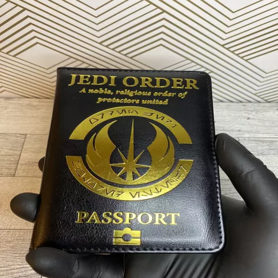 Star Wars Jedi Order Passport & Vaccination Card Holder Protector Cover Wallet