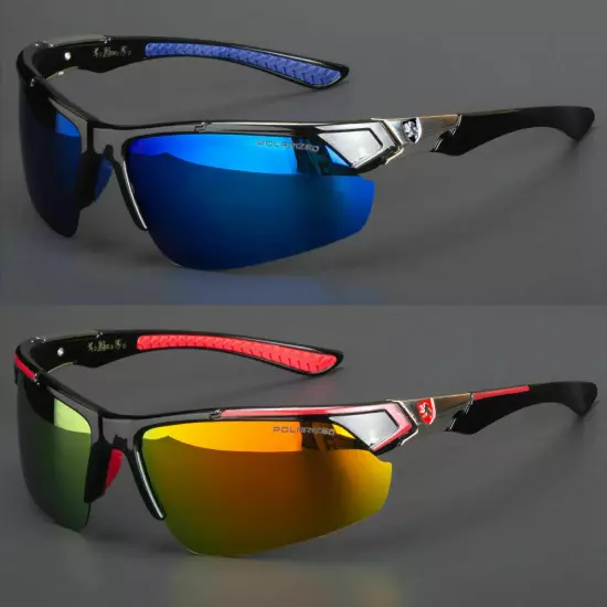 Polarized Sport Men Cycling Baseball Golf Ski Sunglasses Fishing Driving Glasses