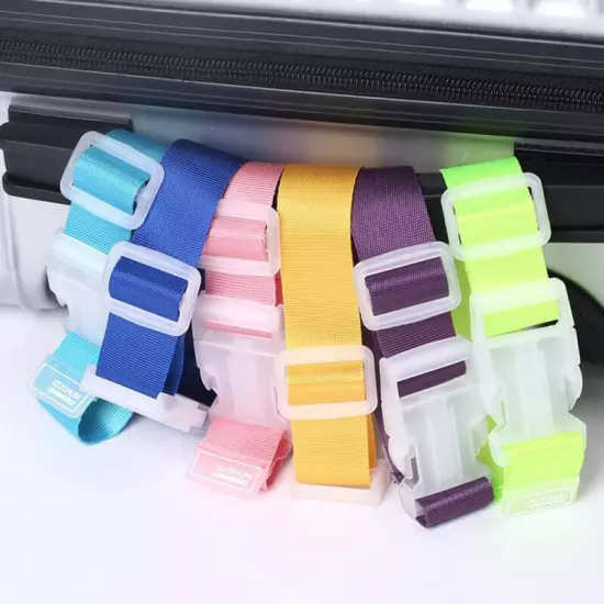 Suitcase Portable Nylon Buckle Straps Cable Ties with Plastic Buckle Clip Supply