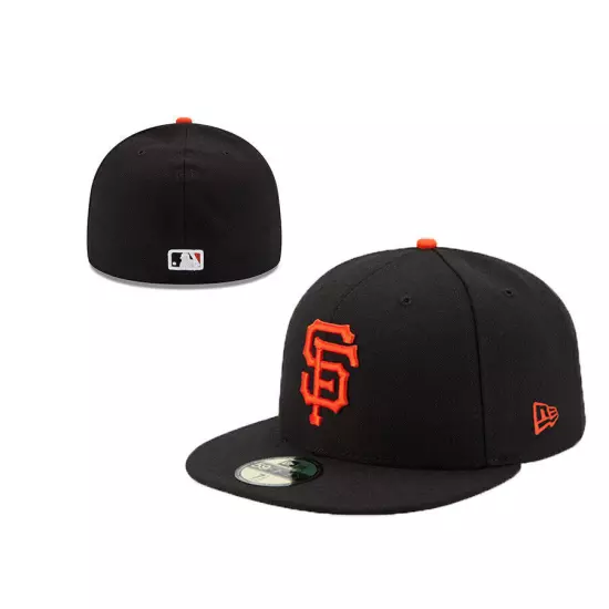 San Francisco Giants SF Fitted Hat Cap MLB Men's Casual Baseball Caps