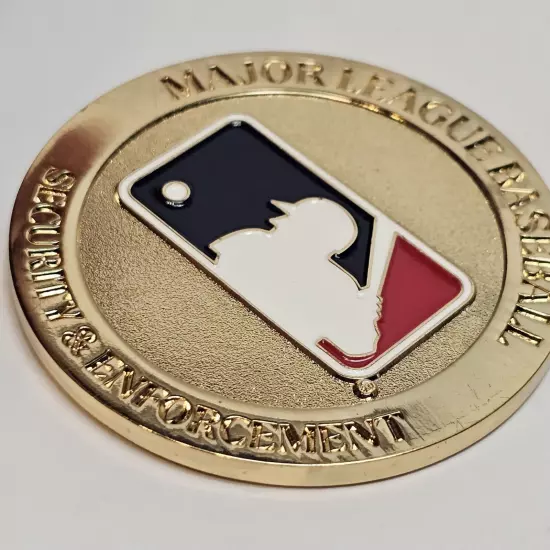 Major League Baseball Security And Enforcement Challenge Coin 2023 World Series 