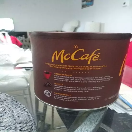 McCafé Premium Roast Ground Coffee Medium Roast 30oz. Canned