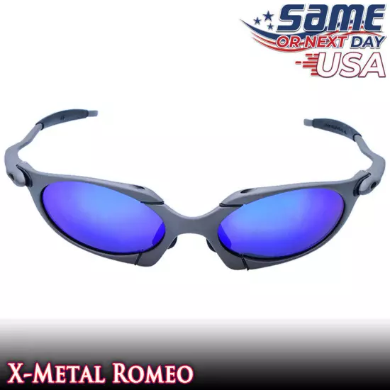 X-Romeo Metal Sunglasses with Polarized Iridium UV400 Lenses - FAST 2-3 DAY SHIP