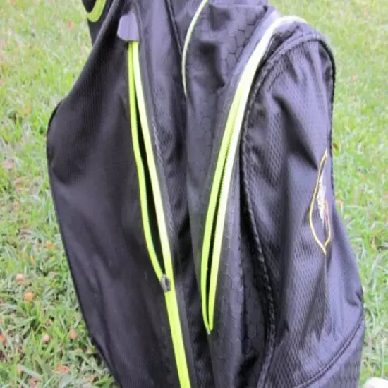 SEMINOLE GOLF CLUB - Sun Mountain Carry/Stand Bag (Black) Rare! H2No Waterproof 