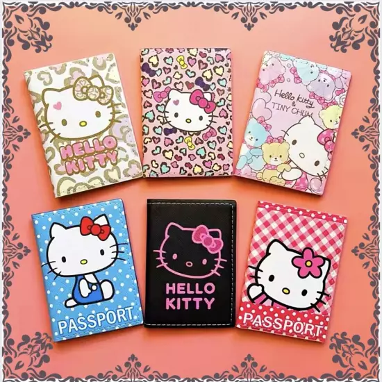 Sanrio Hello Kitty passport holder pick a design travel document