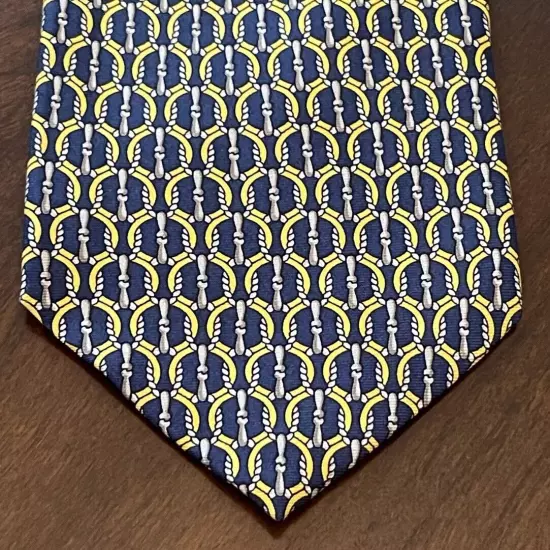 Owens Morgan Hand Made 100% Silken’s Neck Tie Made In Italy