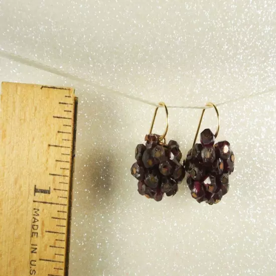 Dana Kellin Garnet Custer Earrings