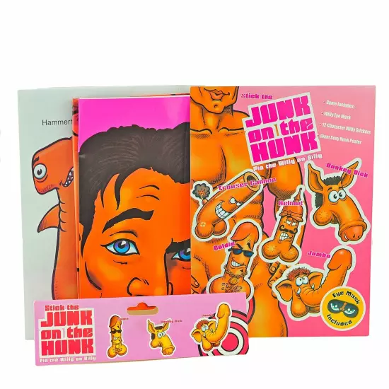 Hen Night Party Bride to Be Funny Willy Game Junk on the Hunk up to 12 Players