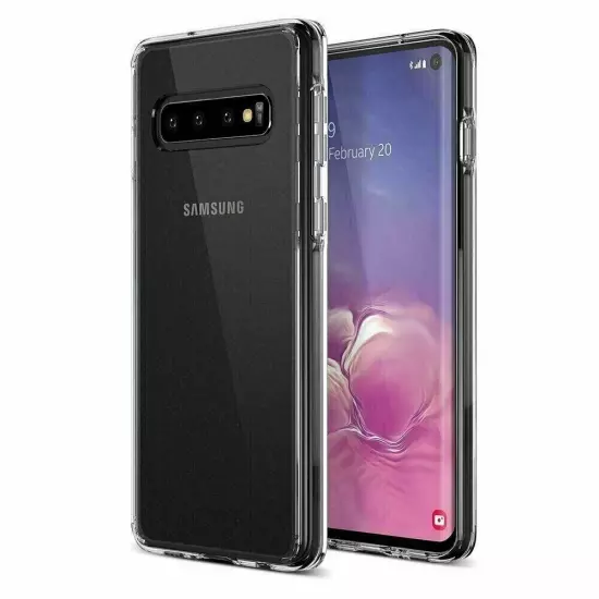 For Galaxy S10e S10 Plus S10 5G Clear Case Shock Absorption TPU Soft Cover