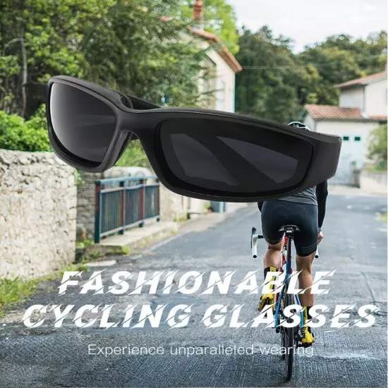 Motorcycle Glasses Riding Wind Resistant Pad Comfortable Jetski Windproof AU