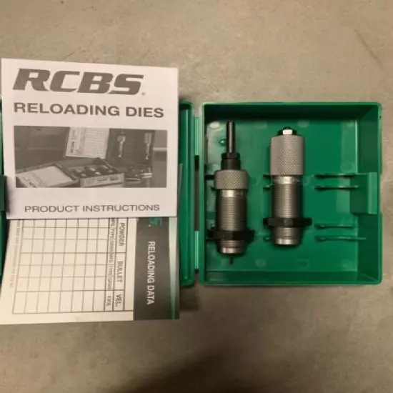 RCBS 2 Die Set for 6.5x55 Swedish Mauser # 13201