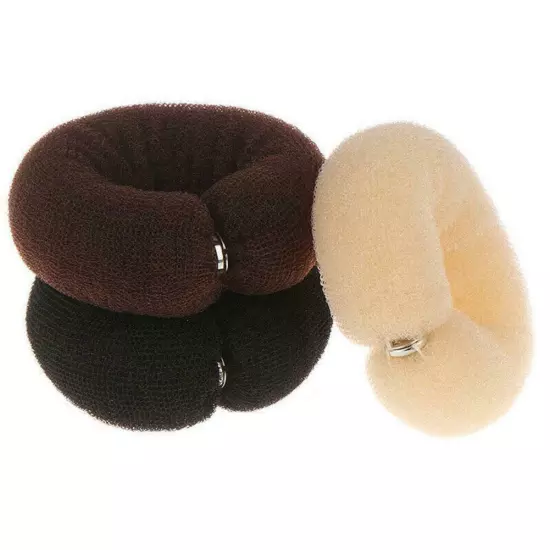 Foam Sponge Hair Styling Donuts Hair Rings Bun Maker Tools --us French S7V5