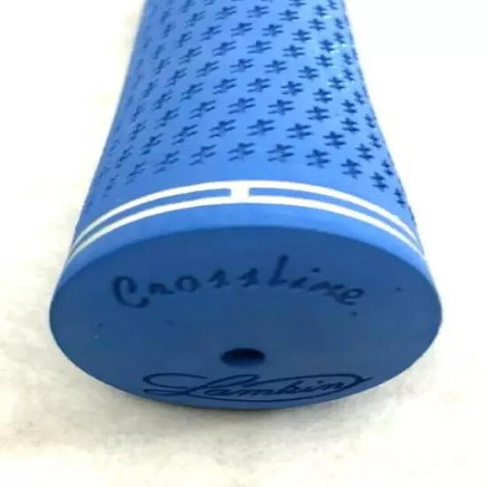 1 NEW Lamkin CROSSLINE Golf Grip - Classic Logo - Light Blue