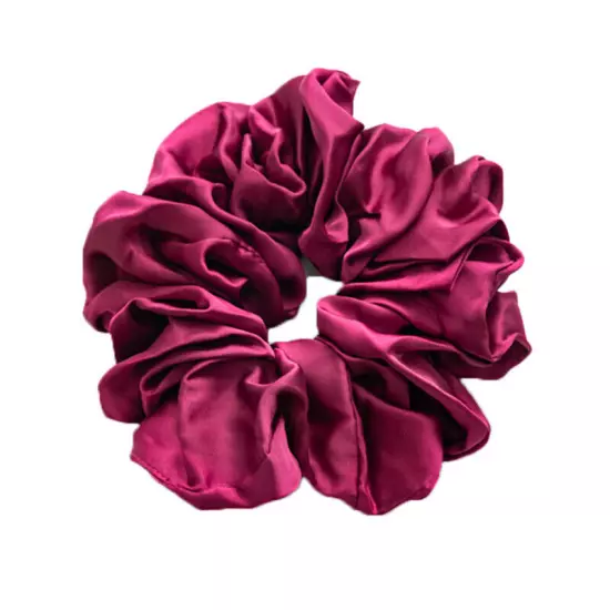 Large Scrunchies Silk Satin Elastic Hair Hair Bands Rope Tie Ponytail Accessory